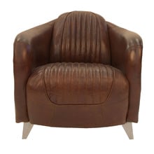 Sabre Leather Armchair